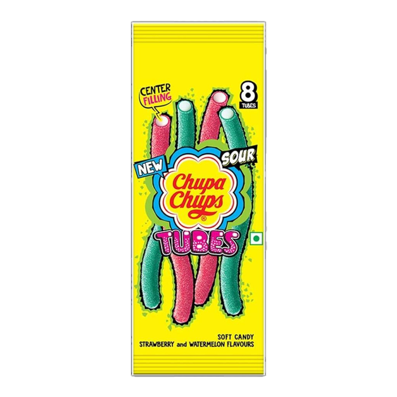CHUPA CHUPS JELLIES STRAWBERRY 80GM