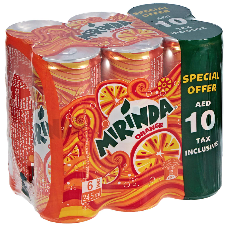 MIRINDA ORANGE 245ML