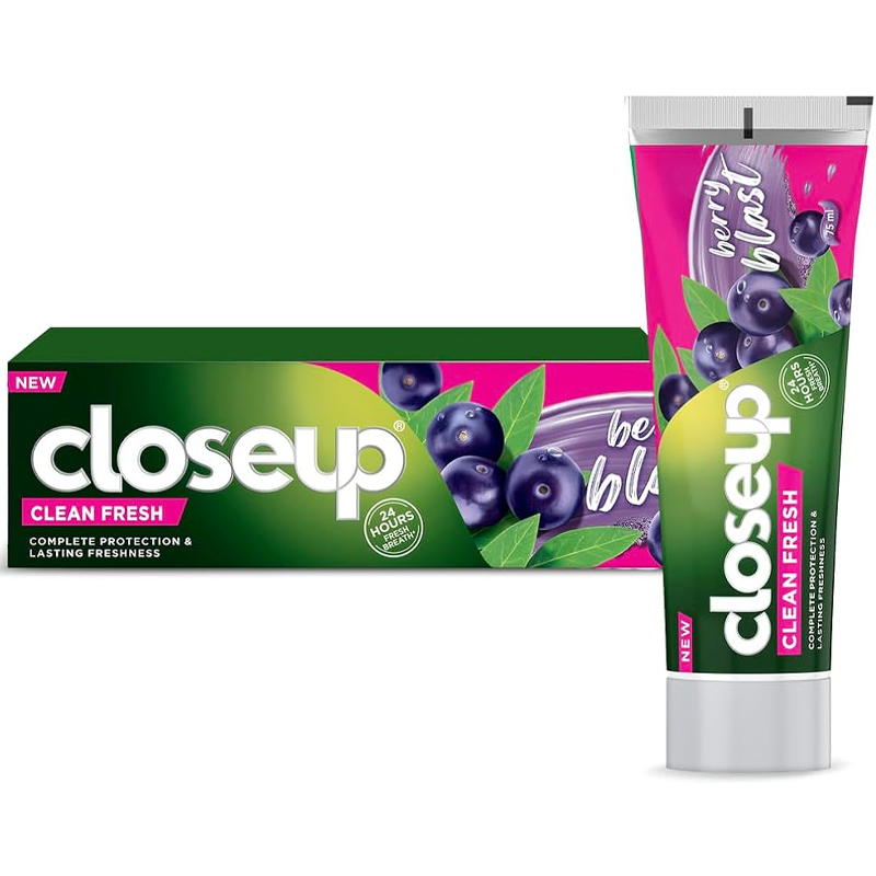 CLOSEUP CLEAN FRESH BERRY BLAST T/P 75ML