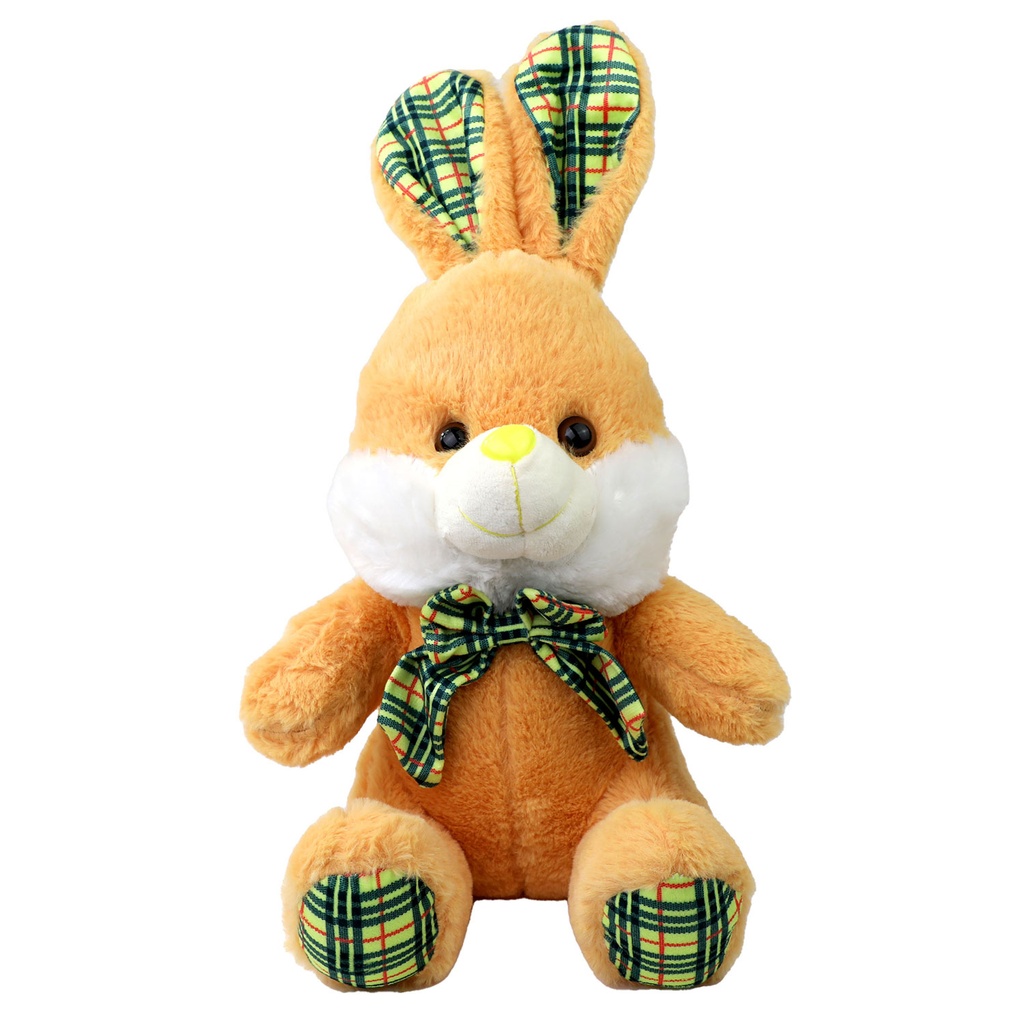 TRENTOR ORANGE BUNNY TEDDY 25CM
