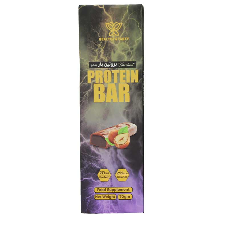 H&amp;T PROTEIN BAR HAZELNUT 70GM