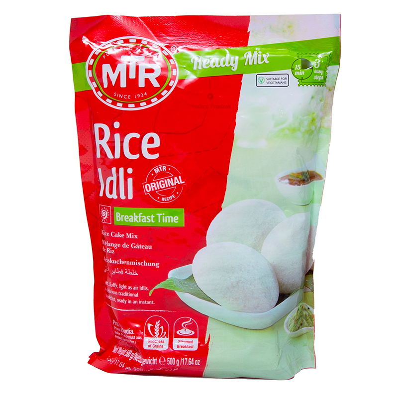 MTR RICE IDLI RICE CAKE MIX 500GM