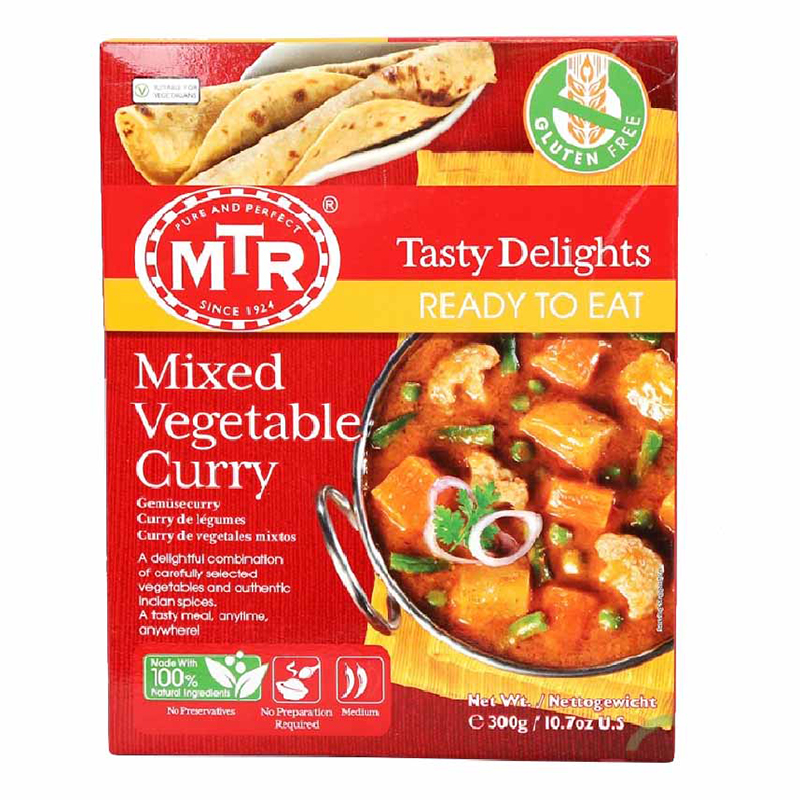 MTR MIXED VEG CURRY 300GM