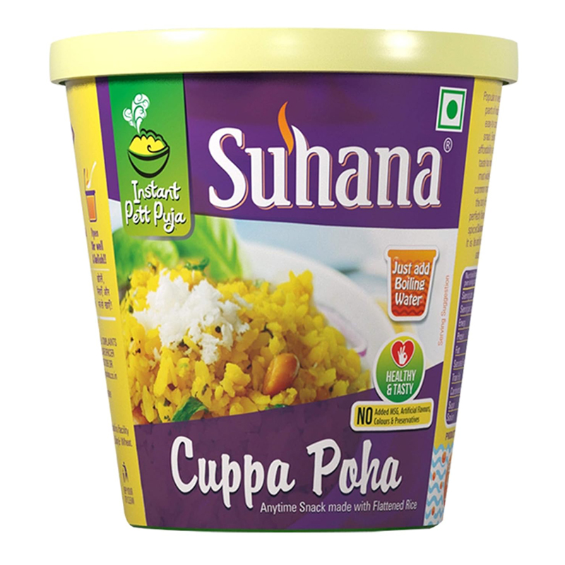 SUHANA POHA READY TO EAT MIX IN CUPPA 80GM