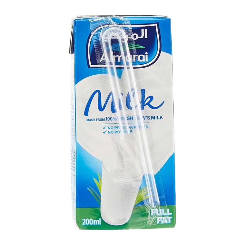 ALMARAI UHT MILK FF 200ML