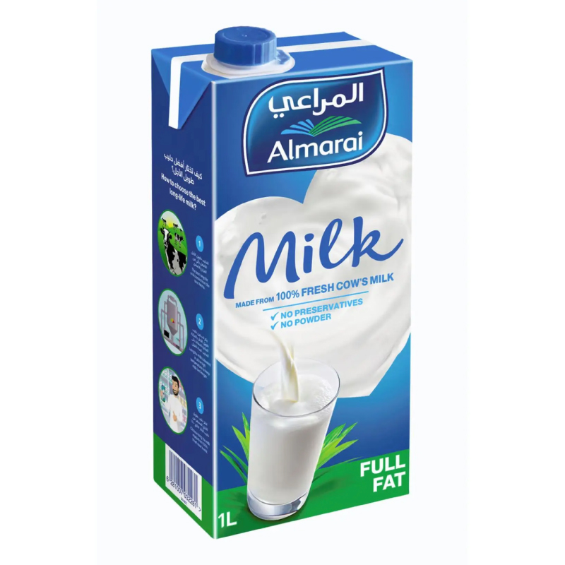 AL MARAI UHT FF MILK 1LTR
