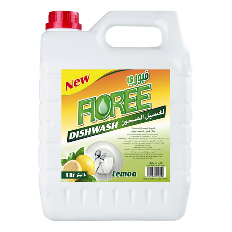 FIOREE  DISH WASH LEMON 4L