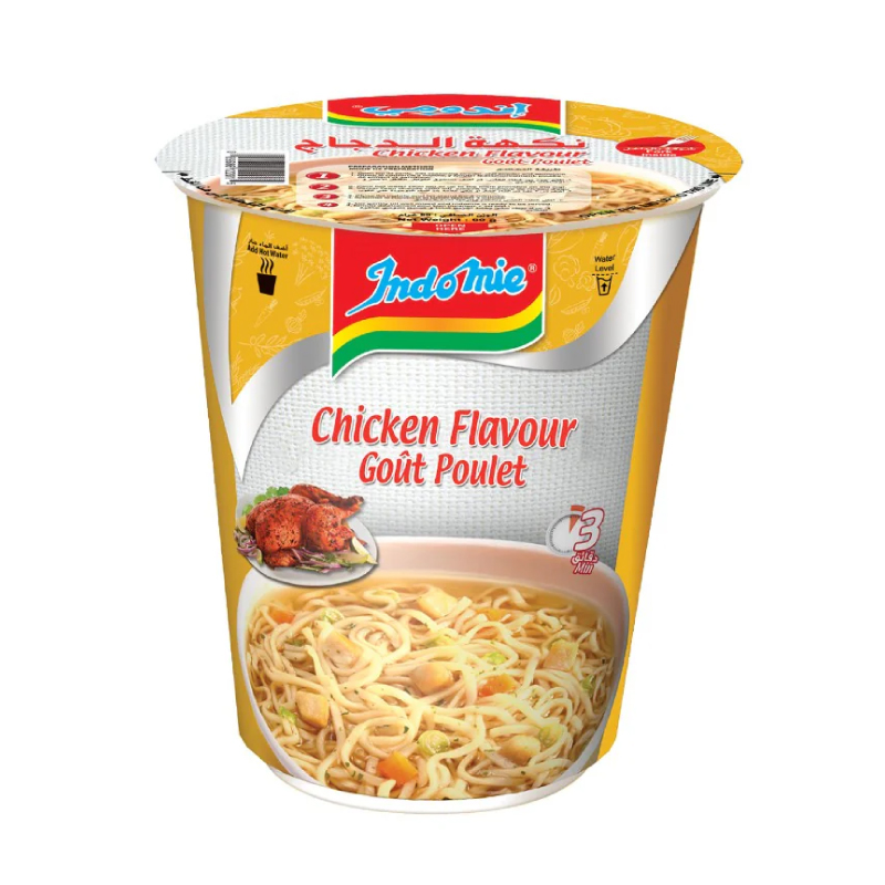 INDOMIE CUP NOODLES CHICKEN 60GM