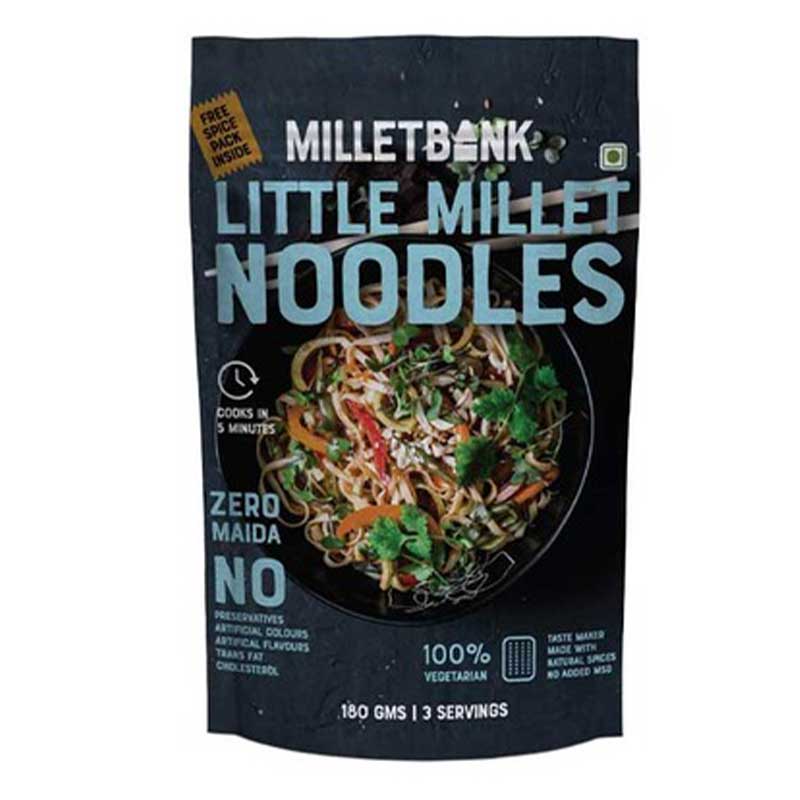 MILLET BANK LITTLEMILLET HAKKA NOODLES 180GM