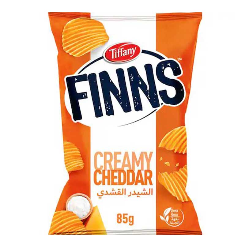 TIFFANY FINNS CHEESE CHIPS 85GM
