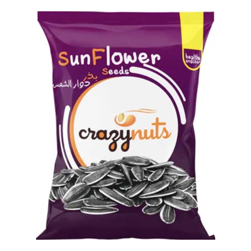 CRAZYNUTS SUNFLOWER SEEDS(SALTED)60GM
