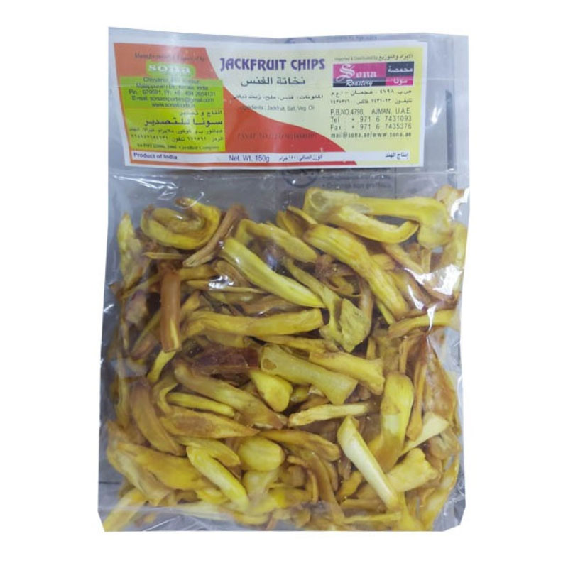 SONAS JACKFRUIT CHIPS 150GM