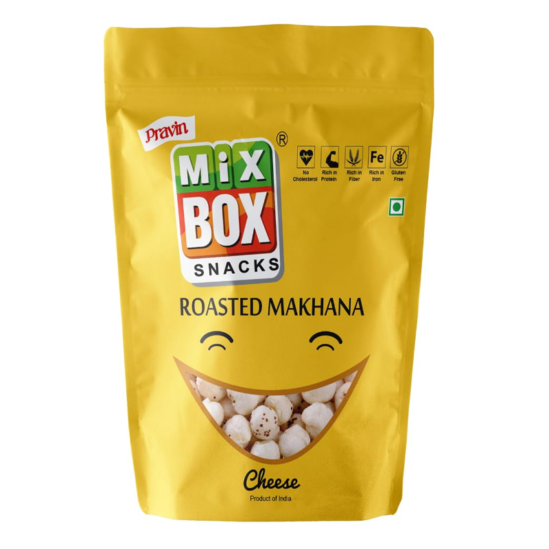 PRAVIN MIX BOX MAKHANA CHEESE 60GM