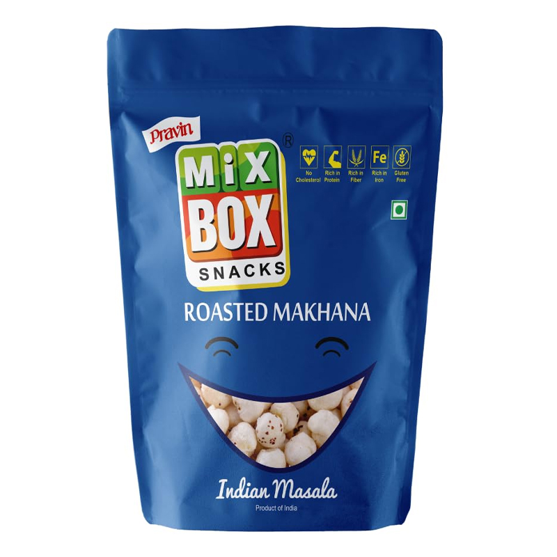 PRAVIN MIX BOX MAKHANA INDIAN MASALA 60GM