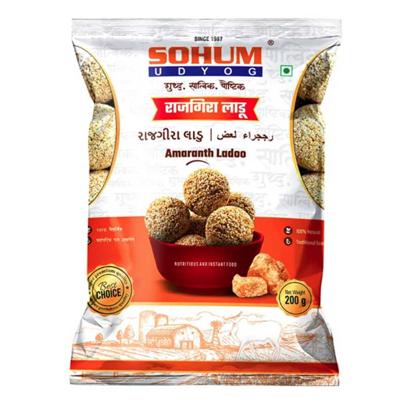 SOHUM RAJGIRA LADOO 200GM