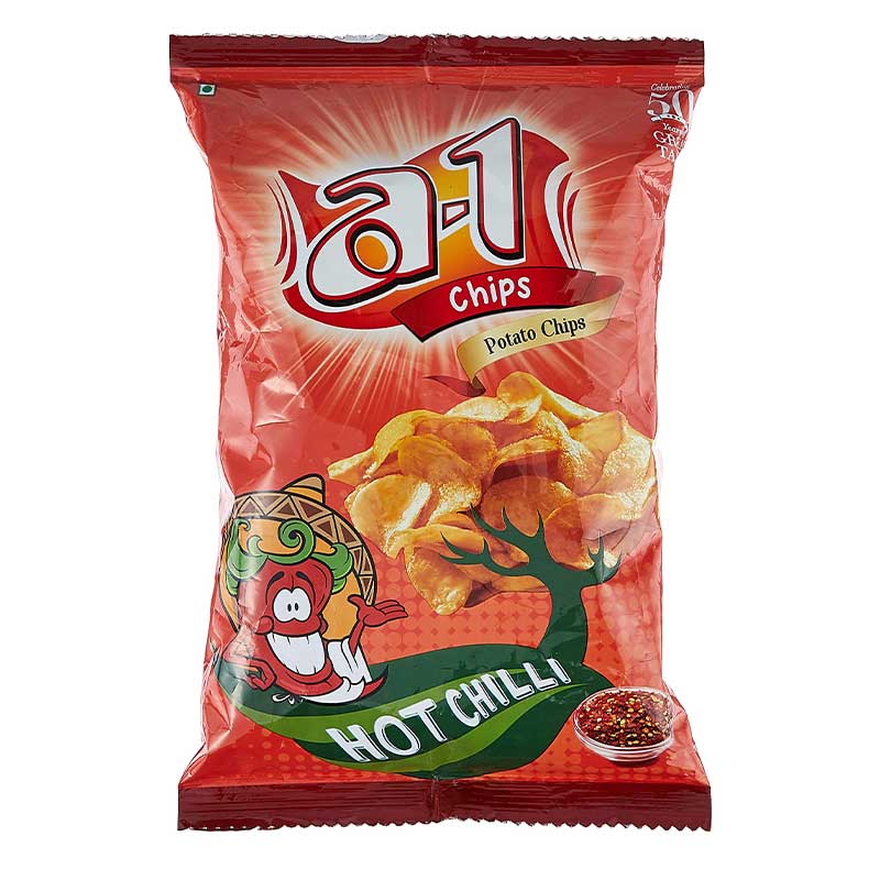 A1 POTATO CHIPS CHILLY 30GM