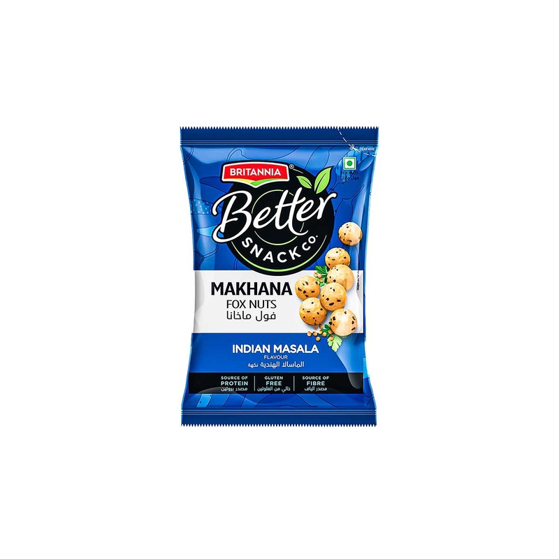 BRIT MAKHANA  INDIAN  MASALA  25GM