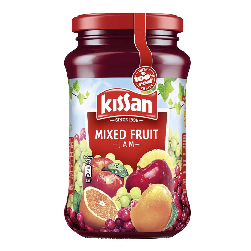 KISSAN JAM MIXED FRUIT 500GM