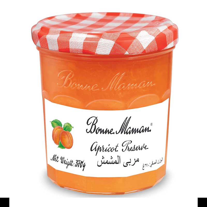 BONNE MAMAN JAM APRICOT 370GM