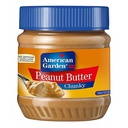 [0100012865] AMERICAN GARDEN PEANUT BUTTER CHUNKY 12OZ