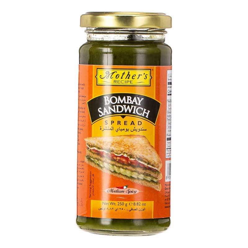 MOTHERs RECIPE BOMBAY SANDWICH SPREAD 250GM