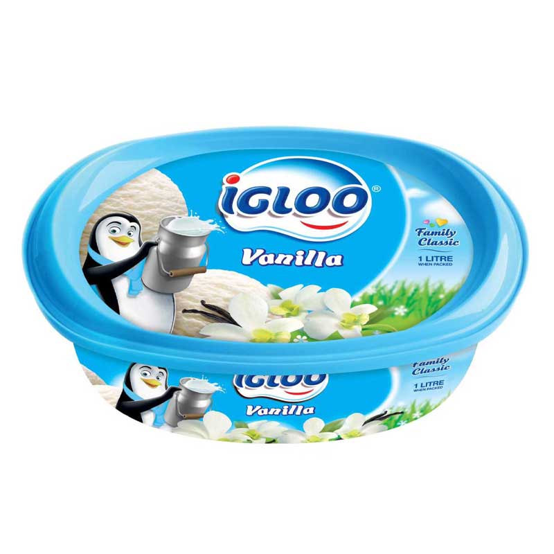 IGLOO MB TUB VANILLA 1LTR