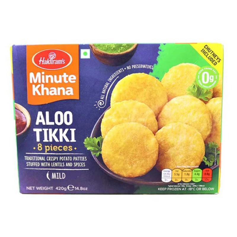 HALDIRAMS ALOO TIKKI 420GM