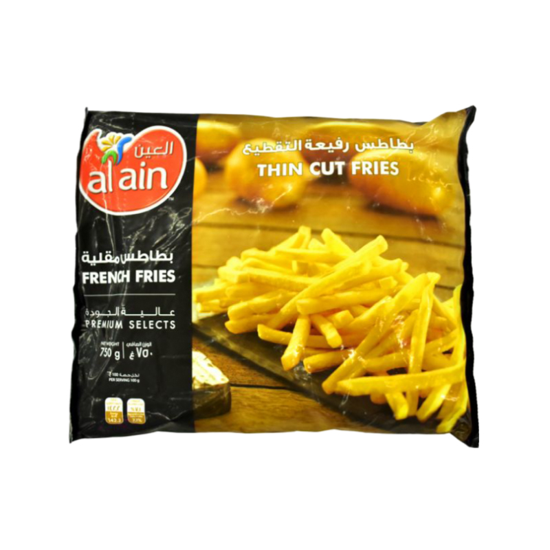AL AIN FRENCH FRIES THIN CUT 750G