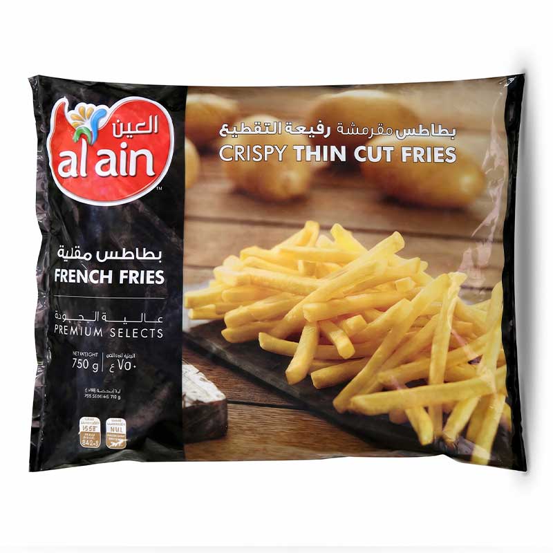AL AIN FRENCH FRIES THIN CUT 750G