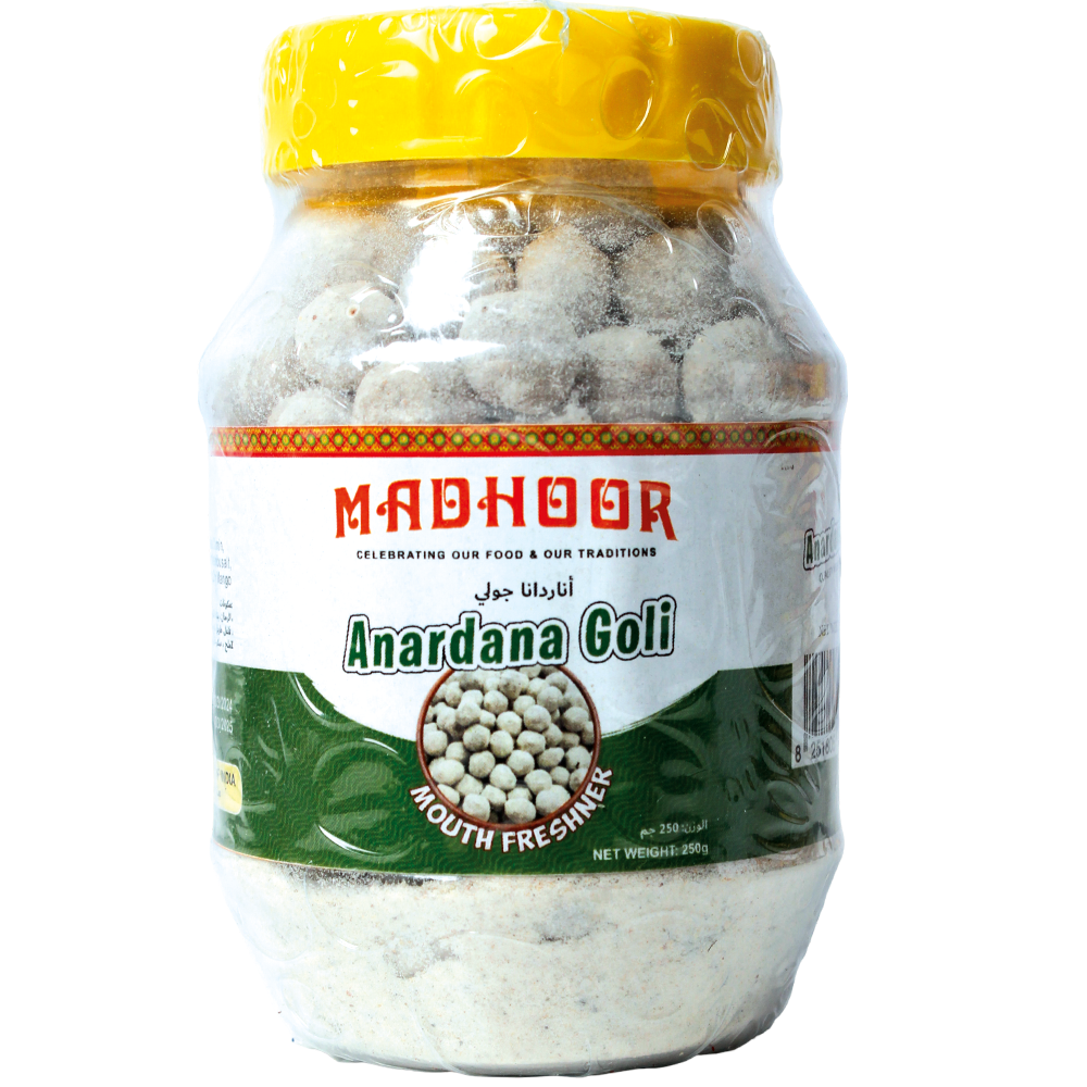 MADHOOR ANARDANA GOLI 250GM