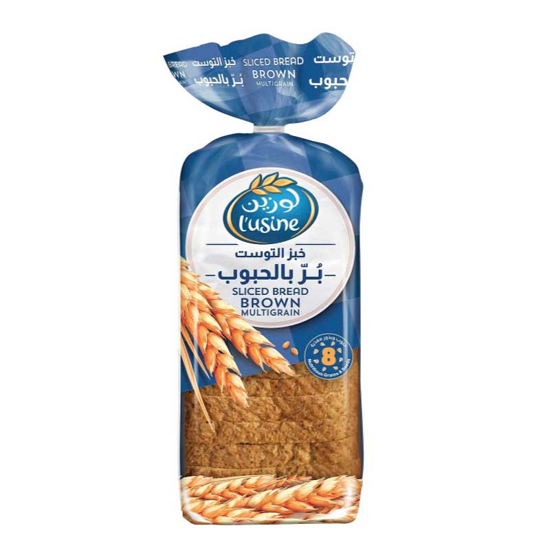 LUSINE BREAD SLICED MULTIGRAIN 600GM