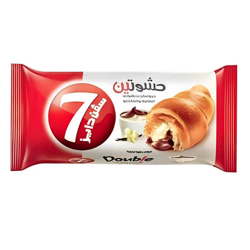 LUSINE 7D CROISSANT MIDI DBL VAN&amp;CHOC 55GM