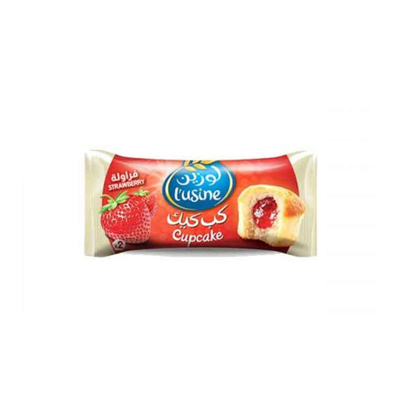 LUSINE CUP CAKE STRAWBERRY 60GM