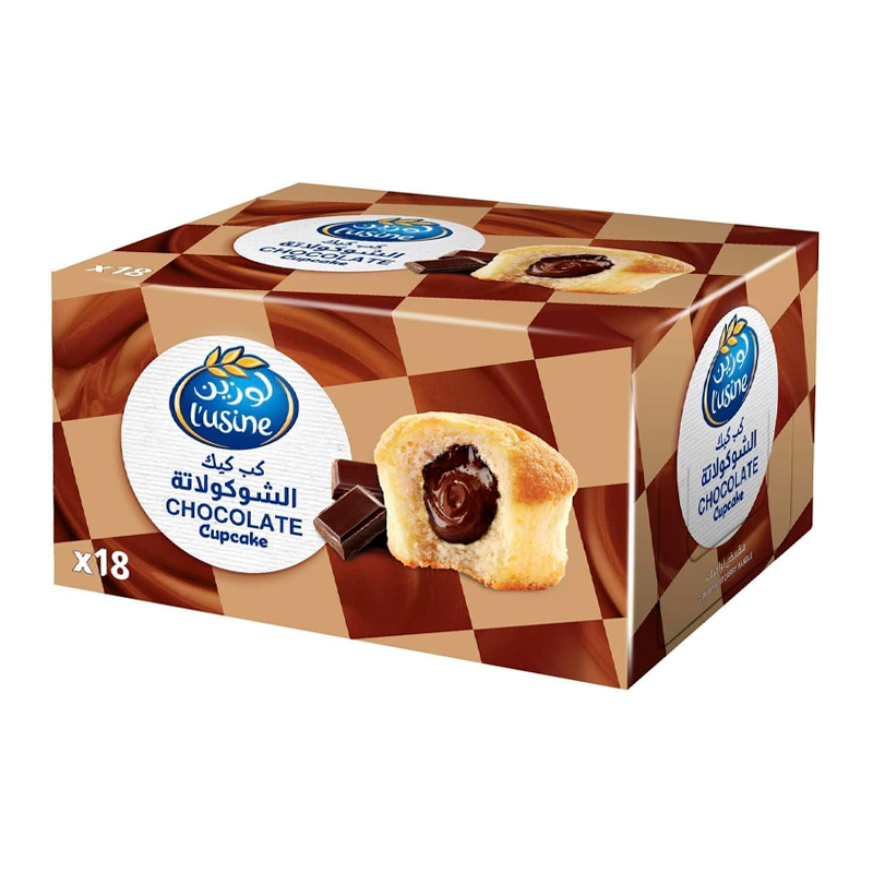 LUSINE CUP CAKE CHOCOLATE 540GM