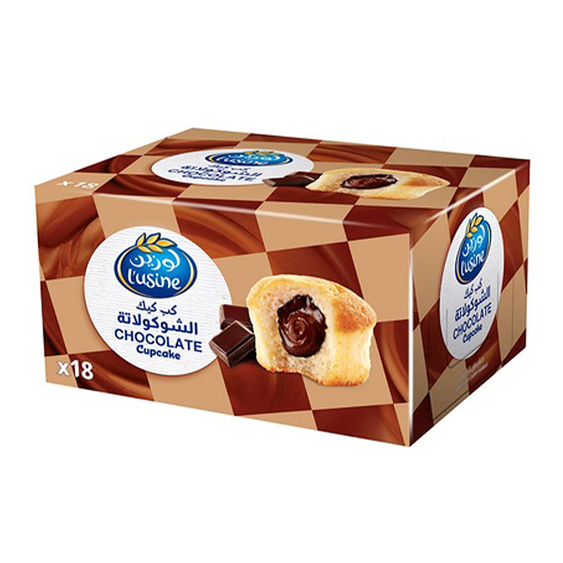 LUSINE CUP CAKE CHOCOLATE 540GM