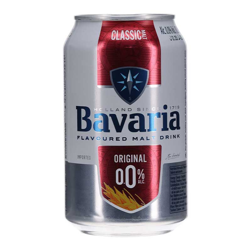BAVARIA NON ALCOHOLIC DRINK REGULAR CAN 330ML