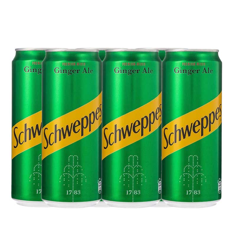 SCHWEPPES GINGER ALE 300ML CAN