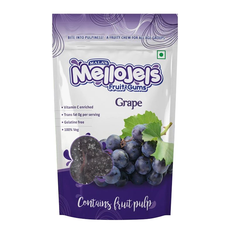 MALAS MELLOJELS GRAPE 150GM