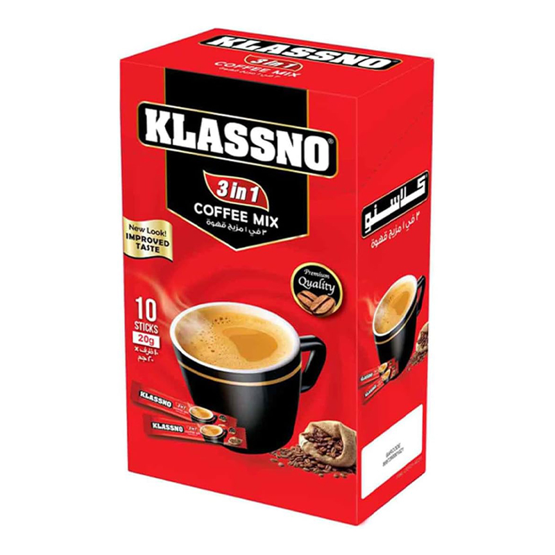 KLASSNO 3IN1 COFFEE MIX 20GM