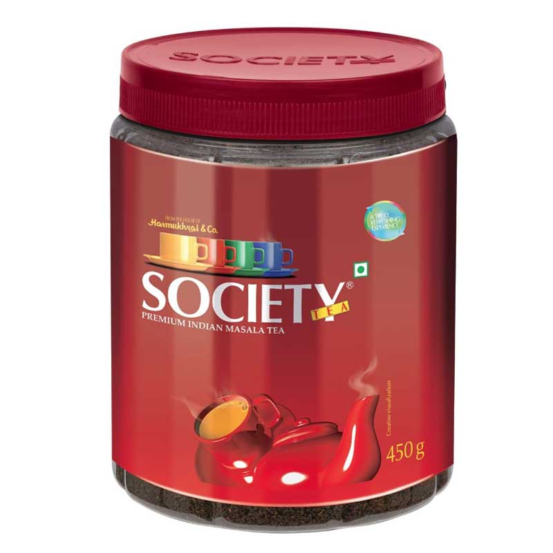 SOCIETY MASALA TEA JAR 450GM SPECIAL PRICE