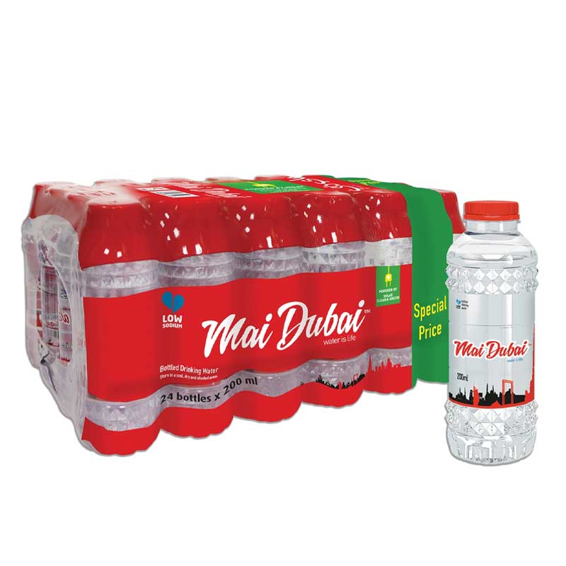 MAI DUBAI WATER BTL 200ML