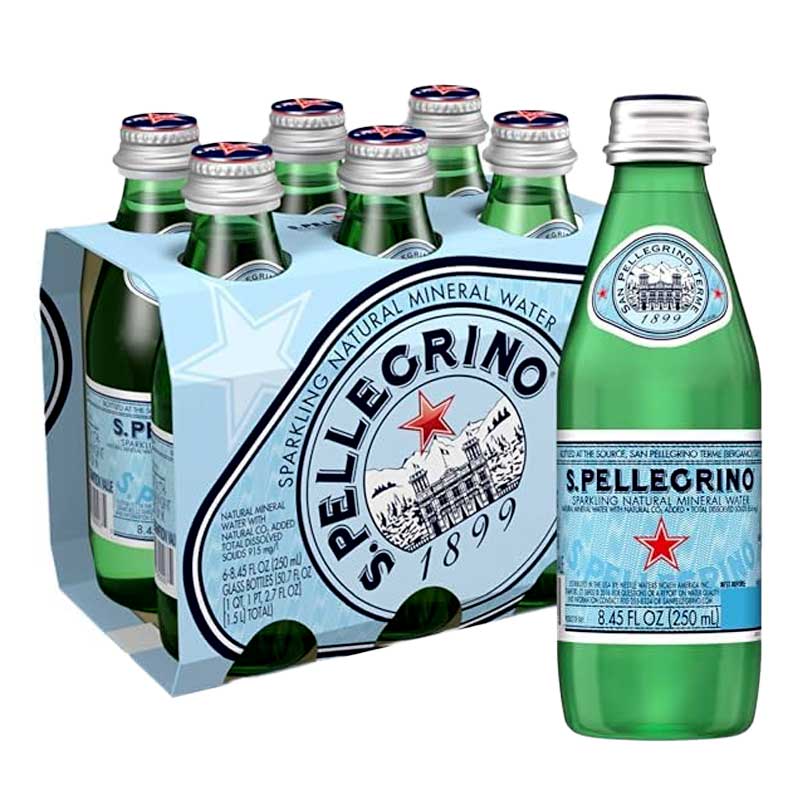 SAN PLLGRNO  SPKLG WTR  250ML GLS