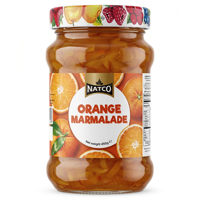 NATCO JAM  ORANGE MARMALADE 450GM