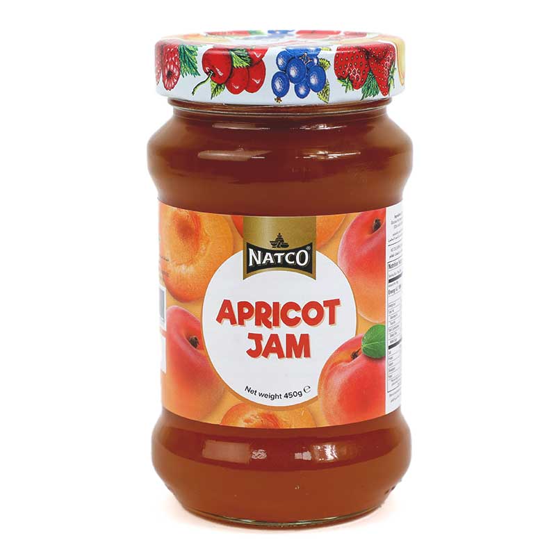 NATCO JAM  APRICOT 450GM