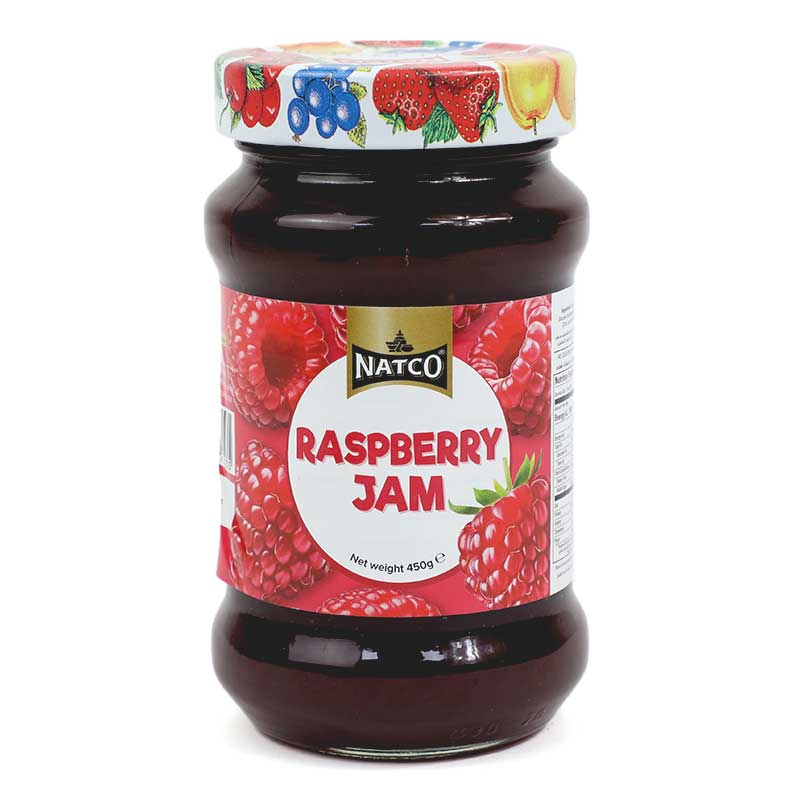 NATCO JAM RASPBERRY 450GM