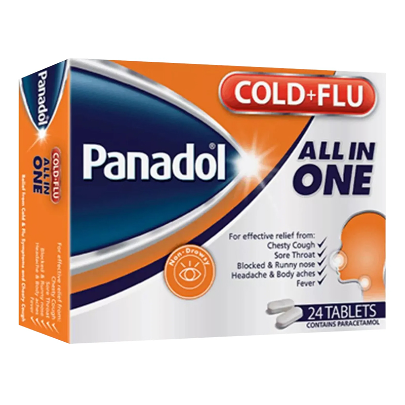 PANADOL COLD + FLU ALL IN ONE 24T