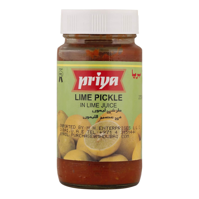 PRIYA LIME PICKLE IN LIME JUICE 300GM