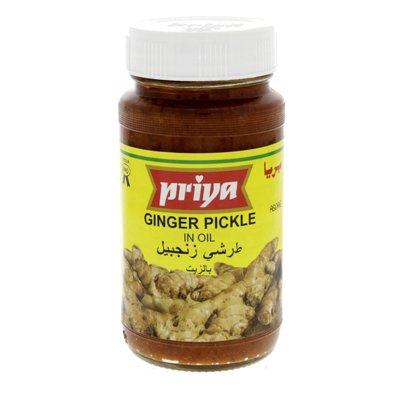 PRIYA GINGER PICKLE IN OIL 300GM