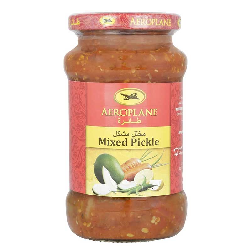 AEROPLANE PICKLE MIXED 400GM
