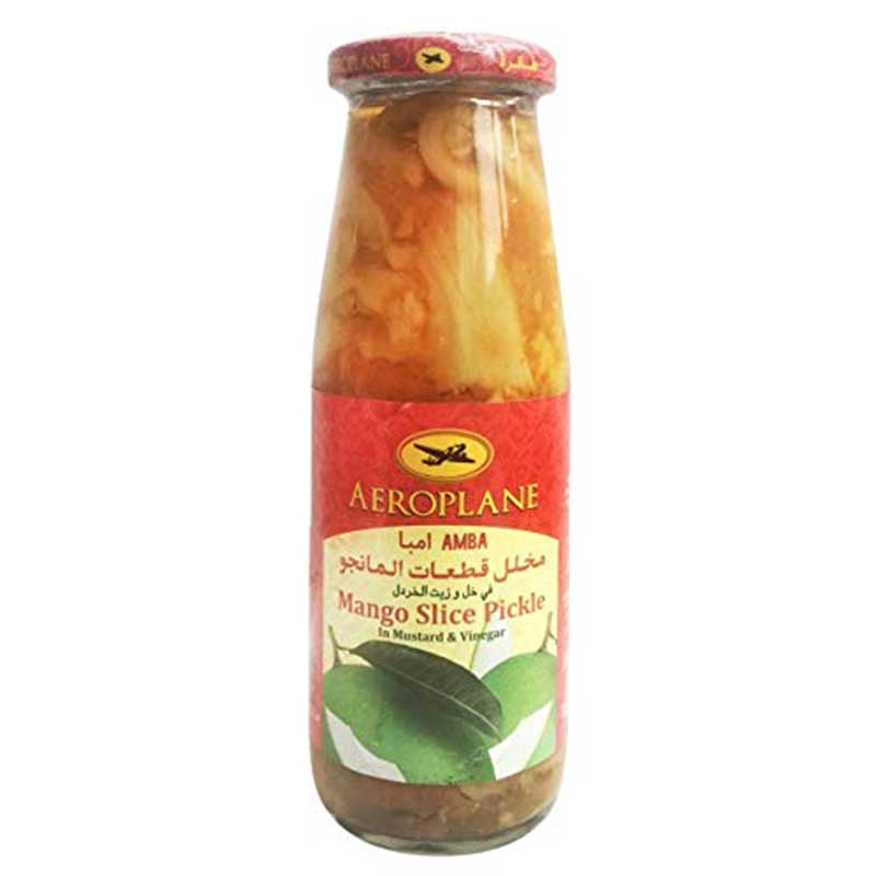 AEROPLANE PICKLE SLICE MANGO 450GM